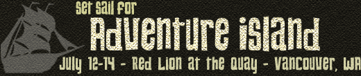 Adventure Island, July 12-14, Red Lion at the Quay