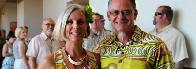 Christine and Christopher Lonie